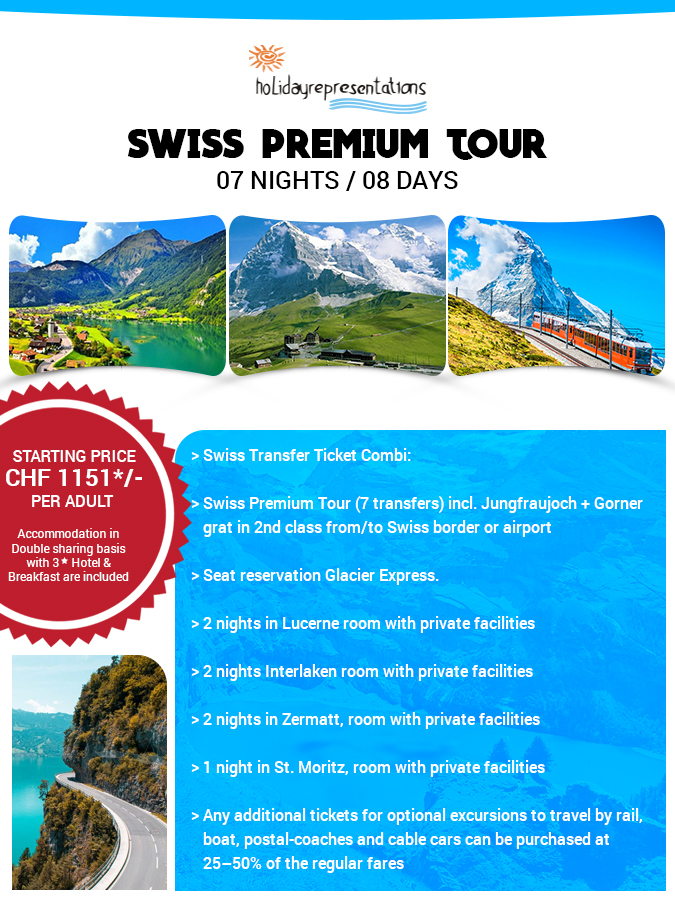 Swiss Premium Tour Package